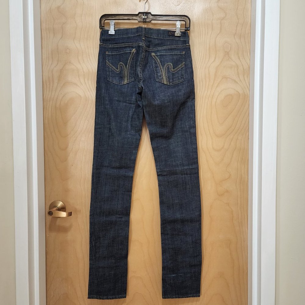 Citizens of Humanity Dark Blue Denim Slim Jeans